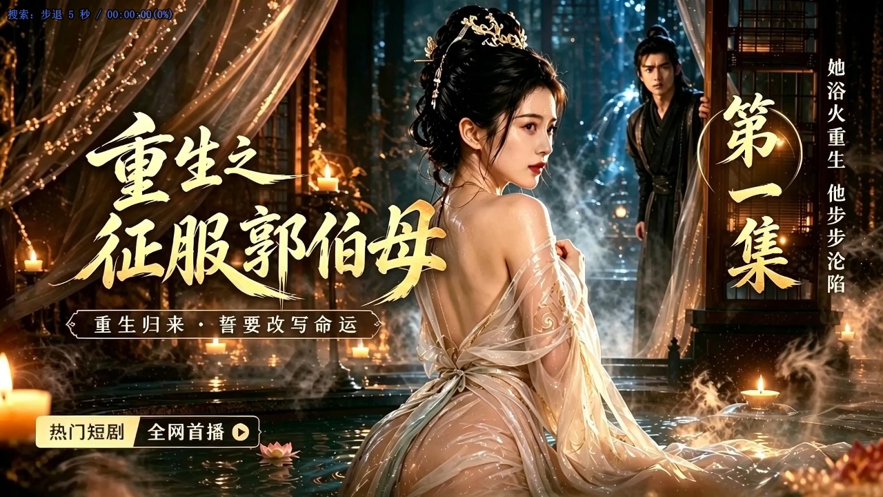 补档 [ai真人短剧/大合集]《重生之征服郭伯母》第一集到第二十集爽看 [1+1.86g][百度盘]