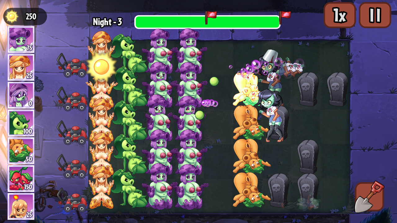 [SLG英文PC安卓]植物大战僵尸：欲望草坪  PvZ Sex Lawn  v1.0.1 [FM/BD 300M]