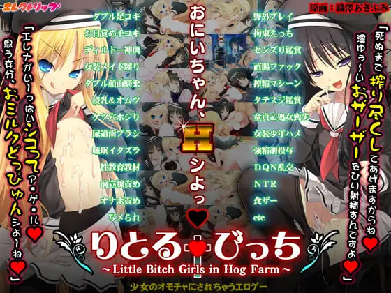 [ADV汉化PC]小†恶女 ～养猪场里的无惨少女们 りとる†びっち ～Little Bitch Girls in Hog Farm  [FM/BD 300M]