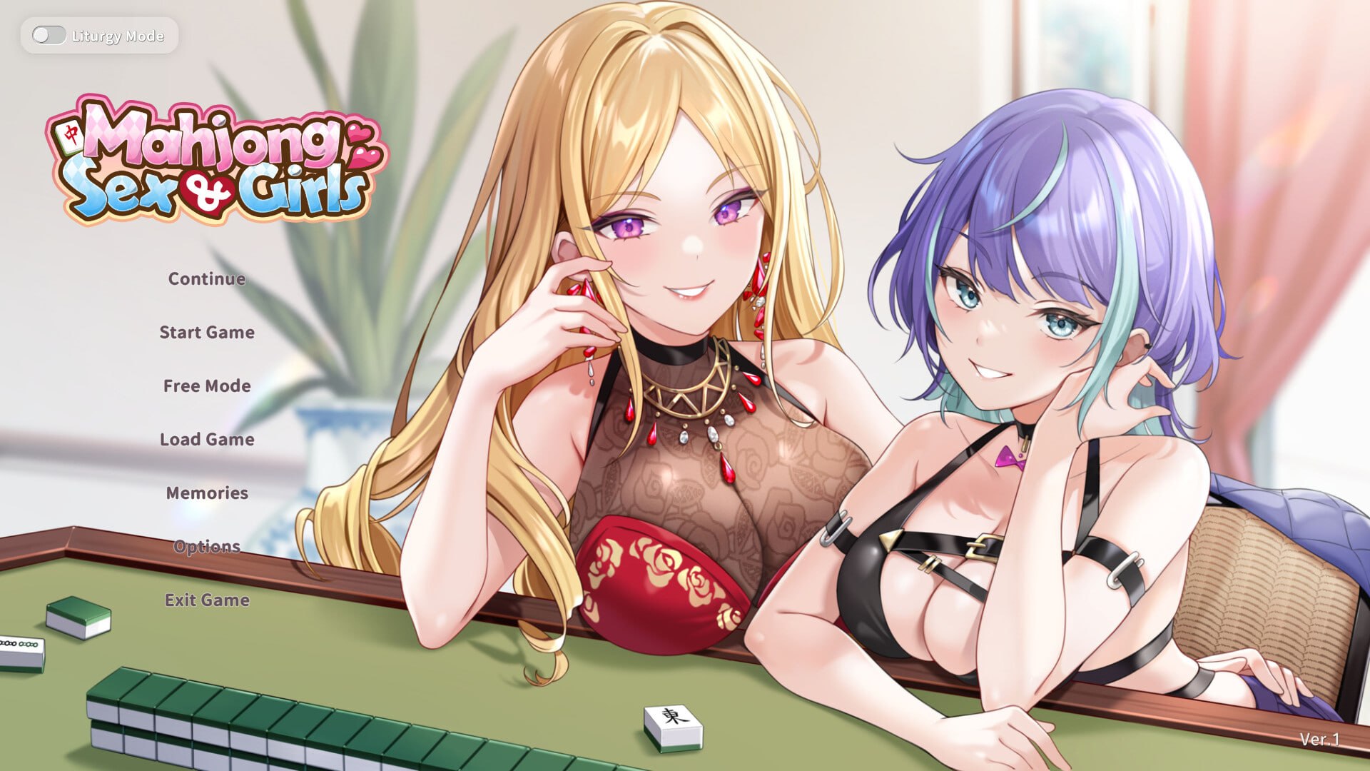 [SLG官中PC动态无码新作]少女 X 爱 X 麻将 Mahjong, Sex & Girls  [FM/BD 300M]