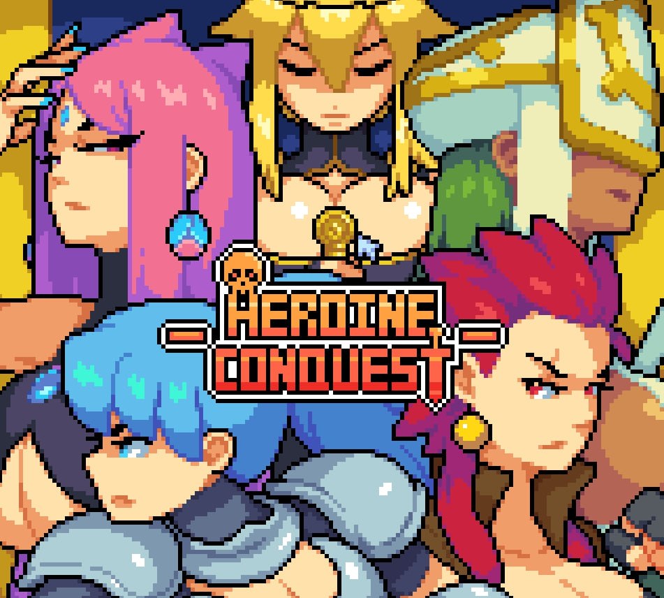 [SLG生肉PC像素动态]征服女主角 Heroine Conquest  v1.17 [FM/BD 50M]-嘤嘤怪之家